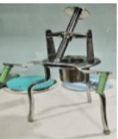 A traditional hand-operated Sandhavai press pictured in the archived cuisine article