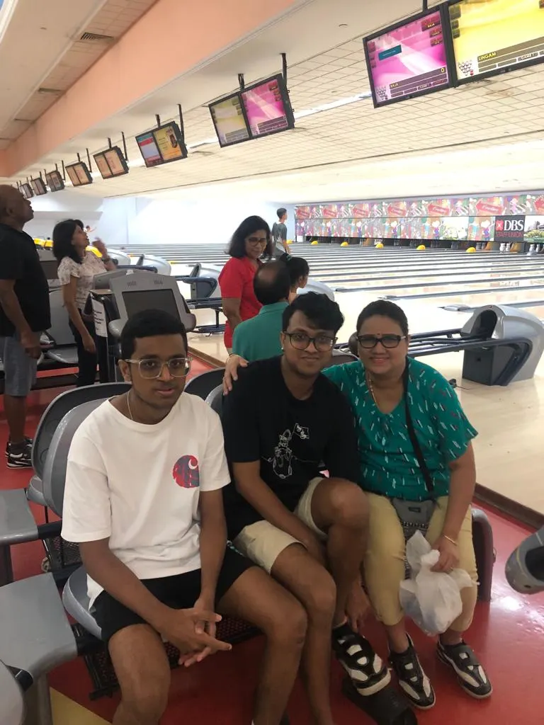 Bowling at Orchid Country Club, archive photograph 3